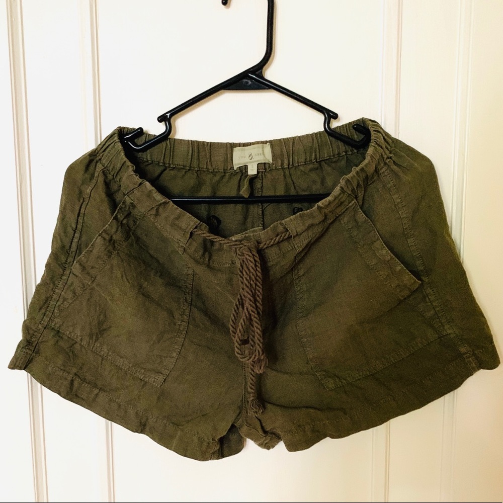 Lou & Grey Linen Shorts